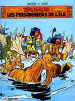 Surpris par un orage, Yakari, Arc-en-Ciel et Petit Tonnerre doivent se réfugier dans une caverne. Quand ils peuvent enfin quitter leur abri, la colline où ils se trouvent est entourée par les eaux en crue. Ils resteront sur cette île. Alors qu?ils cherchent du bois de feu, Yakari découvre Pousse-de-Bouleau, un jeune élan blessé et menacé par un horrible prédateur : le glouton... (http://www.coinbd.com) Derib - Les prisonniers de l`île. Yakari. 9