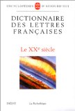 Dictionnaire, lettres,françaises