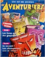 Giorda, hédelin, Moncomble - Le livre blanc, maléfices, le bouquin qui mord. Les aventuriers. 33